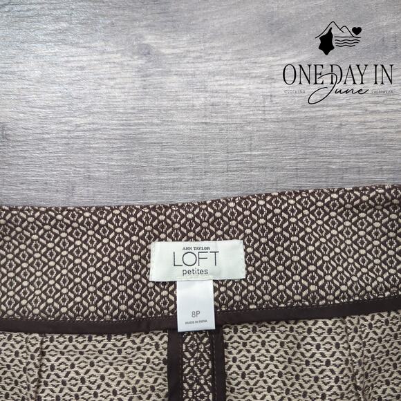 Loft Petite Mini Skirt Size 8P - Picture 2 of 5